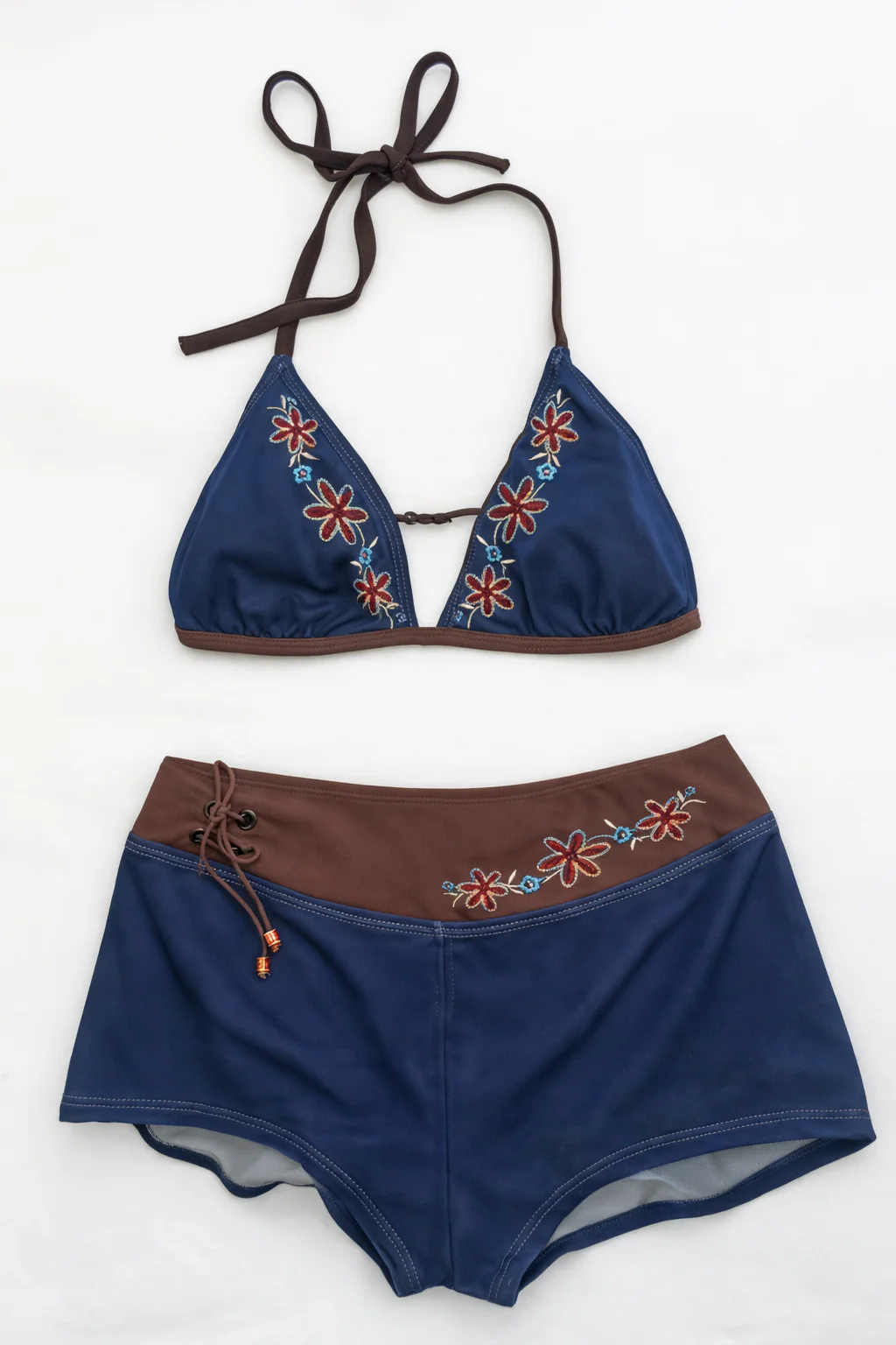 Embroidered Swim Set